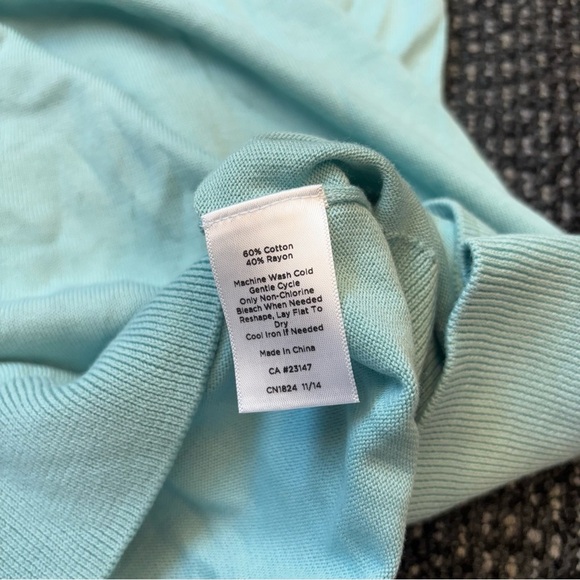 NWT Talbots Cardigan Tank Sweater Set Short Sleeve size X - Picture 10 of 14